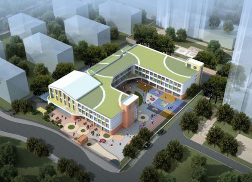朱家洼幼兒園效果圖