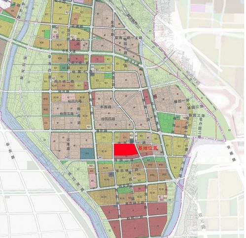 后海西社區(qū)區(qū)位圖