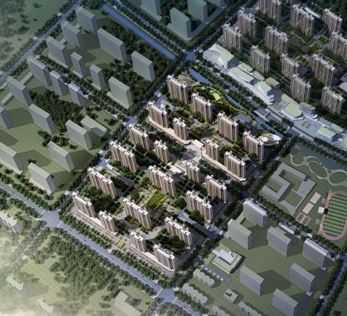 前海西社區(qū)平面圖