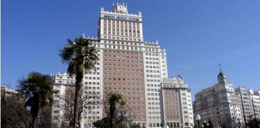 馬德里地標“西班牙大廈”。