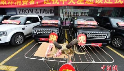 杭州展出百余輛問題車 車主抗議維權(quán)艱辛