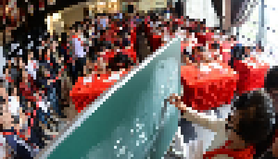 開發(fā)商辦購(gòu)房者漢字聽寫大賽 “一字千金”