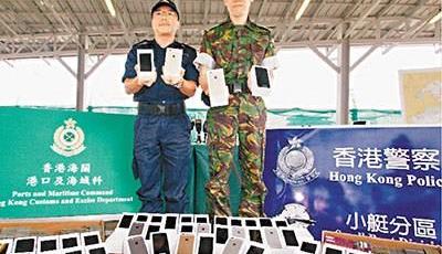 香港海關嚴打iPhone6走私：一次截獲138部