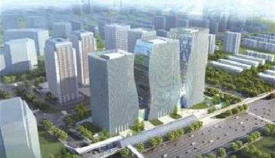 嶗山最大規模高新產業載體：青島國際創新園封頂