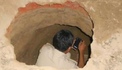 印度盜賊挖40米地道洗劫銀行 清空77個(gè)保險(xiǎn)箱