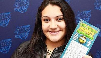 雙喜臨門 美國少女生日獲贈彩票中400萬美元