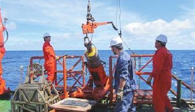 青島海地所首次實現2000米以下水深取樣