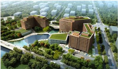 全球最大德国企业中心封顶 2015年10月建成使用