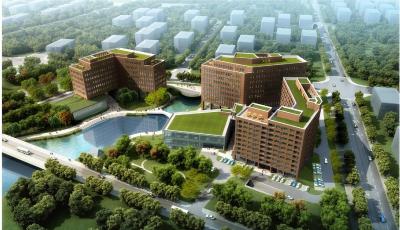 全球最大德國企業中心封頂 2015年10月建成使用