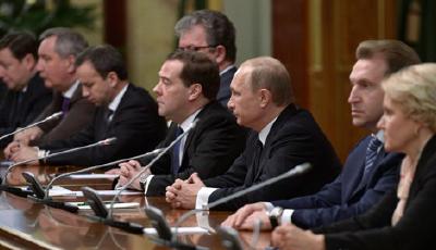 普京會俄羅斯政府成員 要求優先支撐盧布匯率