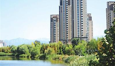 李村河景觀改造變休閑"后花園" 周邊房價漲到上萬