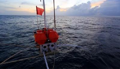 中國海大海底電磁采集站完成深水海試