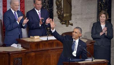 奧巴馬國情咨文力推“中產階級經濟學”