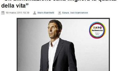 布馮成米蘭世博會大使 意媒:望給年輕人言傳身教