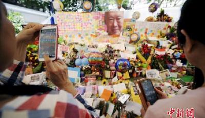 中國領導人將出席李光耀葬禮 4位常委發唁電