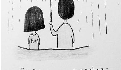 大三女生用插畫記錄校園生活 受老師同學好評