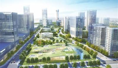 1622畝總部大道托舉海岸新城