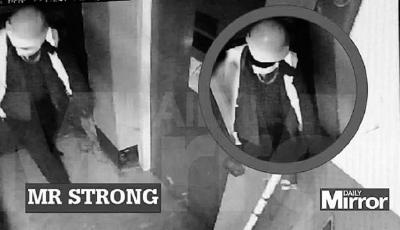 倫敦大劫案監控曝光 竊賊偽裝用垃圾箱盜走2億