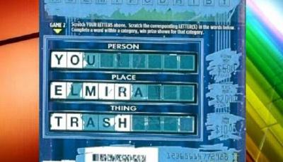 美國(guó)男子刮彩票刮出“你垃圾” 憤而報(bào)警