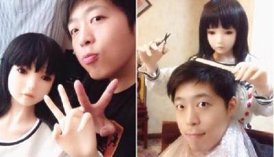 患病男子充氣娃娃當女兒 “賦予生命”寄托感情