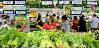 8月份居民消费价格同比上涨2.0%