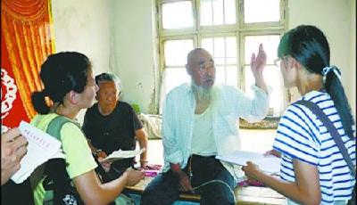 “90后”大學生與抗戰老兵的心靈對話