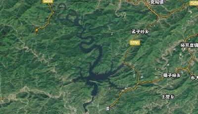 “天宮一號”探測到一形似“中國龍”河道(圖)