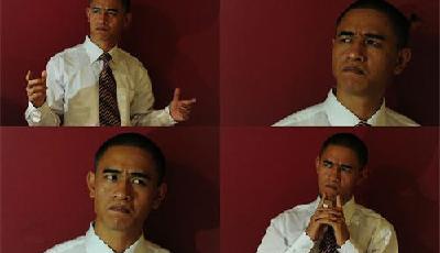 美媒:"中國版"奧巴馬特型演員走紅 模仿惟妙惟肖