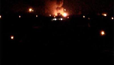 天津北辰區一倉庫發生爆炸事故 現場有火球騰空