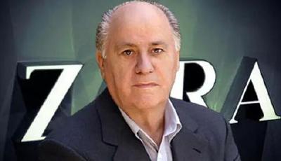 Zara創始人凈財富798億美元 超蓋茨成世界首富