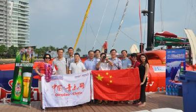 中國?青島”號駛出國門  南洋飛舟 再訪絲路