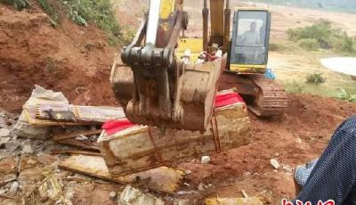 廣東發現明朝官墓 棺槨散發香味干尸完整(圖)