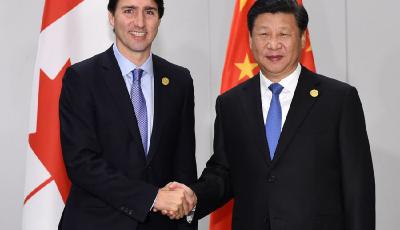 習(xí)近平會見加拿大總理特魯多