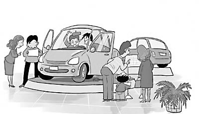 第一次去看車，怎么裝作很老練的樣子？