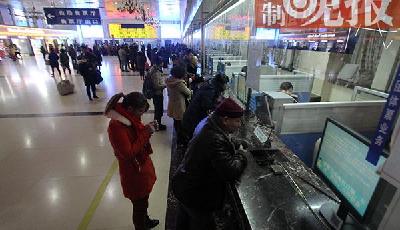 春運(yùn)首日加開(kāi)列車(chē)車(chē)票今開(kāi)售 目前仍有大量剩余