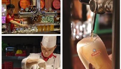 青島啤酒博物館TSINGTAO 1903酒吧打造奇妙圣誕夜