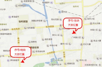 膠州兩幅商住"黃金地塊"將上市 總面積近4萬㎡