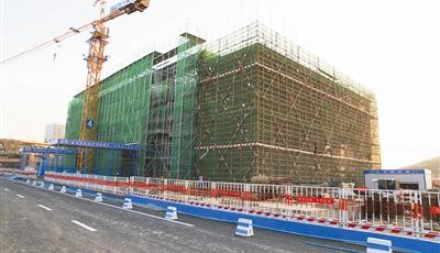 東方影都影視產業園30個攝影棚明年封頂(圖)