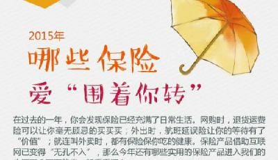 圖解：2015年哪些保險愛“圍著你轉”