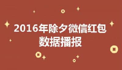 微信紅包除夕收發總量是去年8倍 成春節互動標配