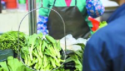 廣州菜價"漲上天" 最貴菜心1公斤50元