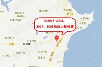 黃島瑯琊臺(tái)3幅商務(wù)金融地塊將拍賣 占地近27萬㎡