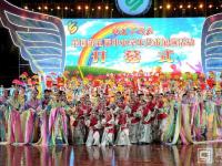 全国第五届中小学生艺术展演开幕 开幕式盛况空前