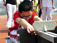 青岛中考体育健康考试：学生的特长展示