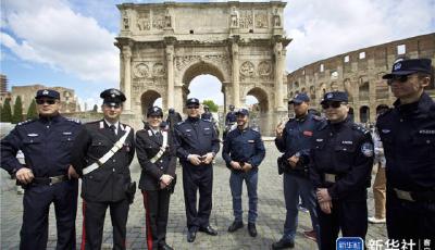 羅馬、米蘭街頭竟有中國(guó)警察在巡邏！（圖）