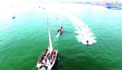 青島十部門聯(lián)合整治海上游 帆船暫不許載客營運