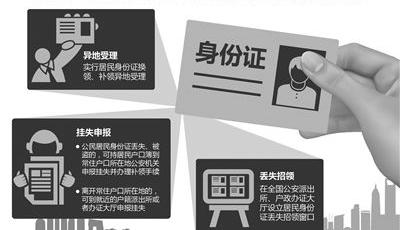 7月大中城市啟身份證異地受理 發證周期不增加