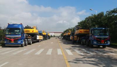 黃島雷沃重工大型挖掘機(jī)助力貴州生態(tài)移民工程