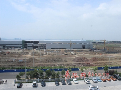 一汽大众青岛工厂建设进展：主机厂一期总装车间开工