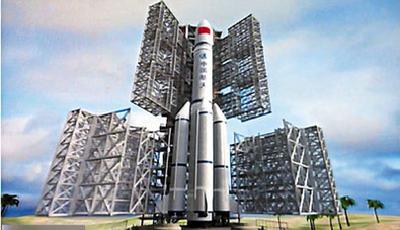 長征七號遙二火箭運抵發射場 天舟4月牽手天宮